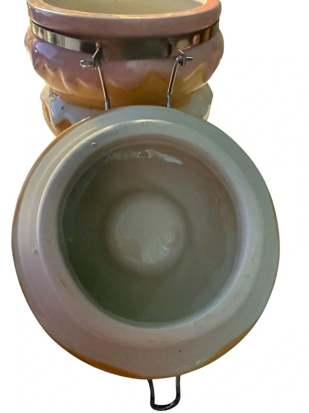Donut Sprinkle Stack Ceramic Kitchen Snack Storage Coffee Bar K Cup Canister